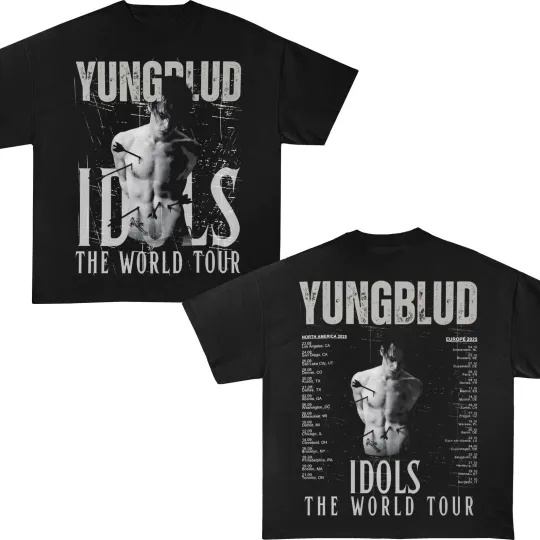 Discover YUNGBLUD IDOL World Tour 2025  T-Shirt
