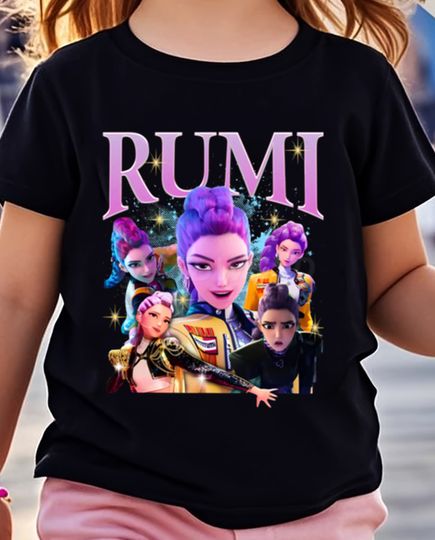 Discover KPop Demon Hunters Kids T-Shirt 2025 Hot Movie