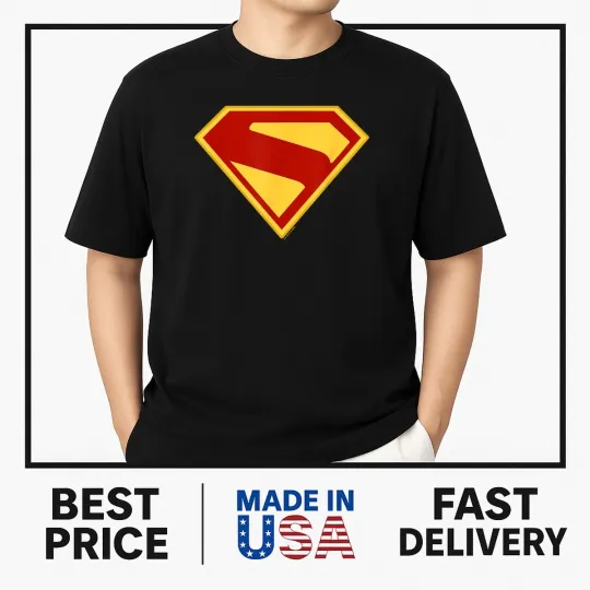 Discover SUPERMAN (2025 Movie) S-Shield T-Shirt