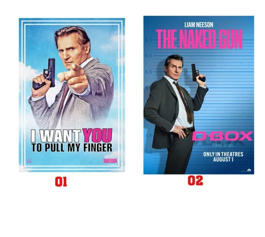 Discover New!! ‘The Naked Gun’ New Posters, Movie  2025 Poster