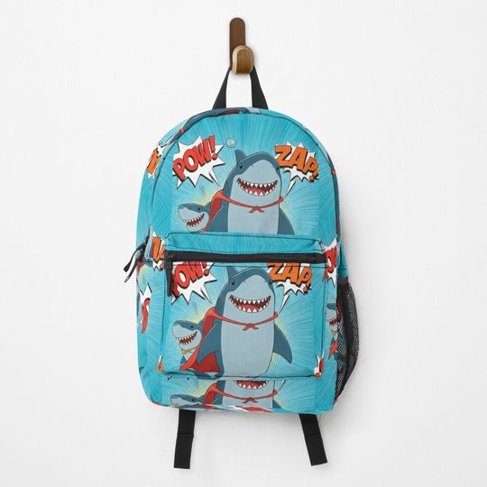 Discover Super Sharks - POW! ZAP! Action Heroes Backpack