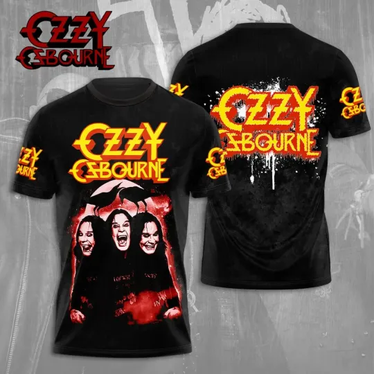 Discover NEW Black Sabbath x Ozzy Osbourne Reunion 3D T-Shirt.webp