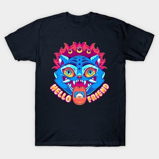 Discover HELLO FRIEND - Kpop Demon Hunters - T-Shirt