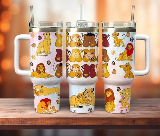 Discover Cartoon Characters 40oz Tumbler Cartoon Movies 40oz Tumbler