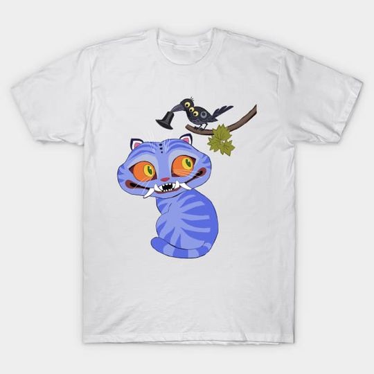 Discover KPop Demon Hunters Huntrix Shirt Derpy Tiger and Magpie Rumi Mira Zoey Huntrix - Kpop Demon Hunters - T-Shirt