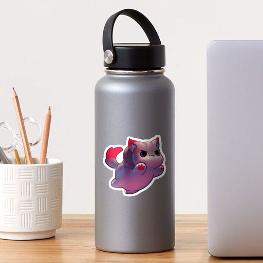 Discover cute aphmau cat Sticker
