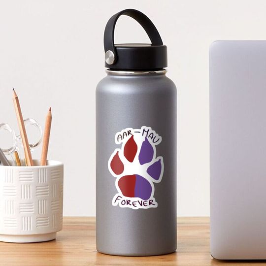 Discover aarmau ship paw Sticker