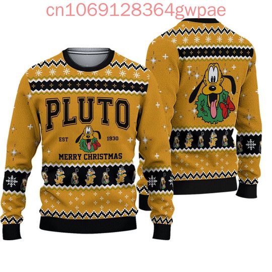 Discover Disneyyy Plutoo Ugly Sweater, Disneyyy Mickeyy Ugly Christmas Sweater