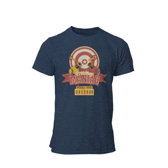 Discover Midway Maniac Unisex Tshirt | Midway Maniac Established 2008 Tee | Mania Orlando Toy Ride Graphic Shirt | WDW Passholder Family Vacation Tee