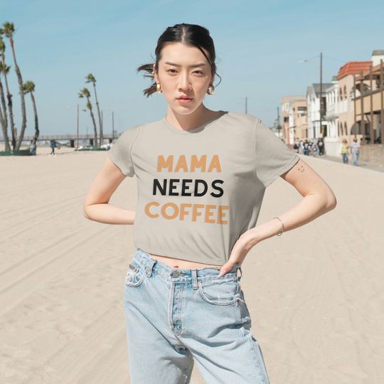 Discover Summer Women's Flowy Cropped Tee