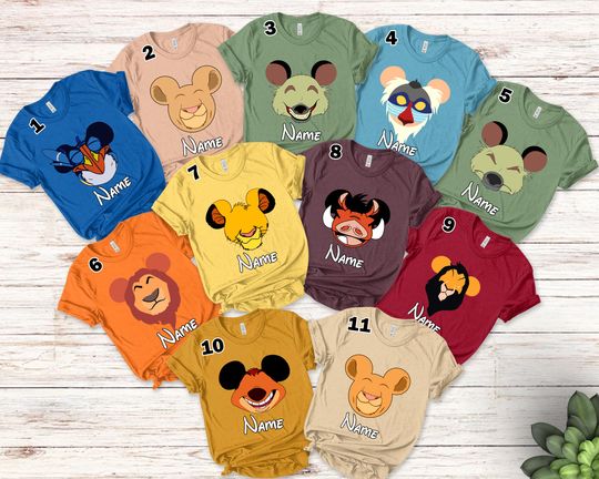 Discover Disneyyy Lion King Shirt, Simbaa Pumba Disneyyy Vacation Disneyyy Group Shirts