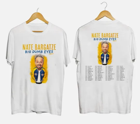 Discover Nate Bargatze Tour 2025 Shirt