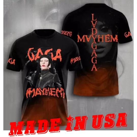Discover Ld ga The Mayhem Ball Tour 2025 3D T-Shirt
