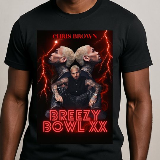 Discover Breezy Bowl XX Shirt, Chris Brown-Inspired Shirt