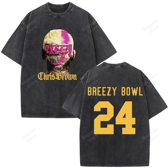 Discover 2025 Chris Brown Tour Breezy Bowl XX T-Shirt, Chris Brown Shirt