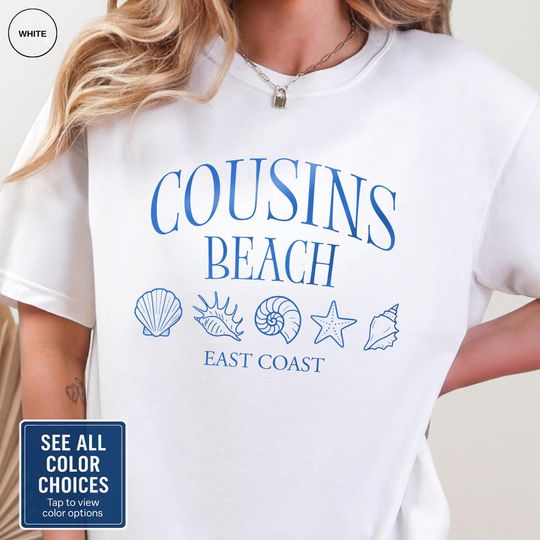 Discover Cousins Beach Shirt TSITP T-ShirtThe Summer I Turned Pretty Tee