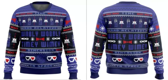 Discover Doctor Who Shirt, Cosplay Ugly Christmas Sweater