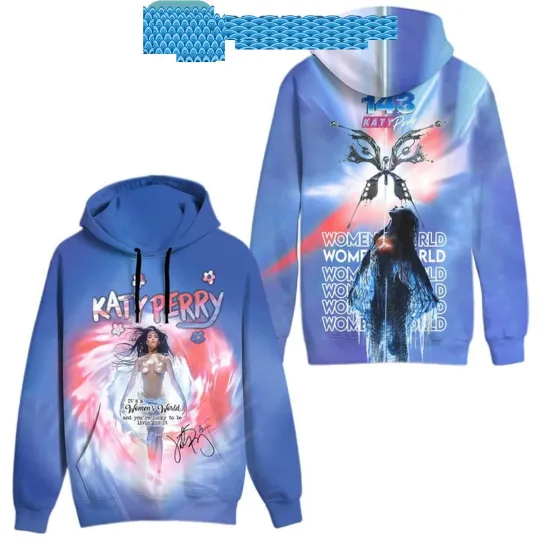 Discover New Women World Album Of Katy Perry Hoodie T-Shirt