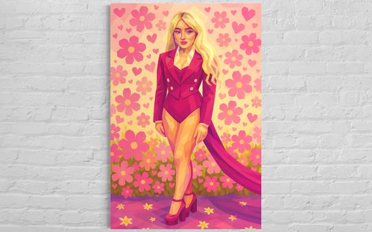 Discover Sabrina Carpenter Art Poster