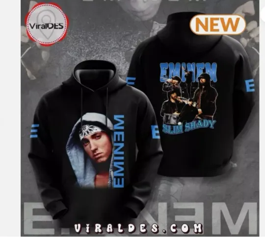 Discover Eminem Slim Shady 3D Hoodie Unisex Hoodie 3d - all printed, hot 2025