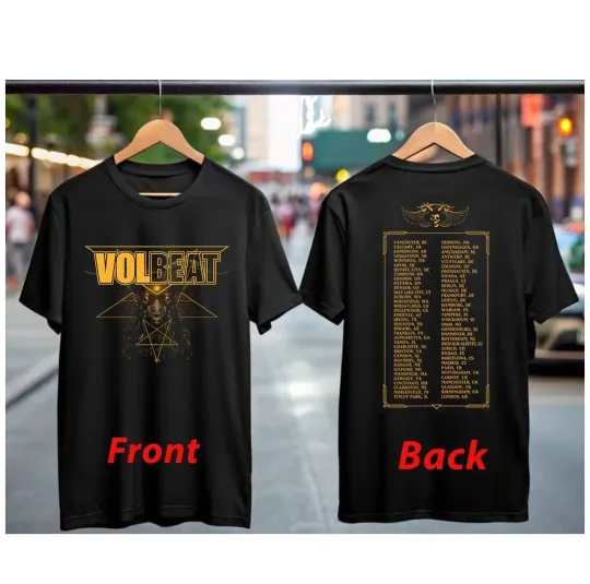 Discover Volbeat Greatest Of All Tours Worldwide 2025 Fan T-Shirt