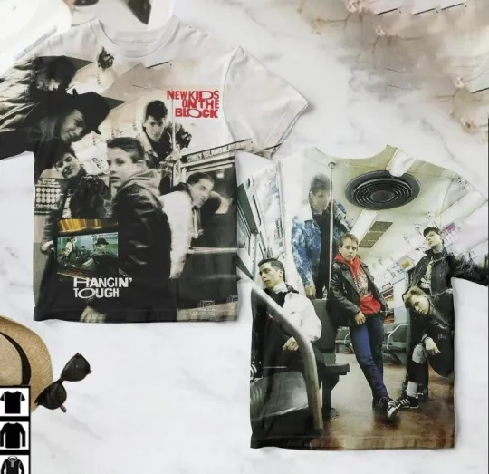 Discover NK on The Block t shirt 2025 shirt 3d