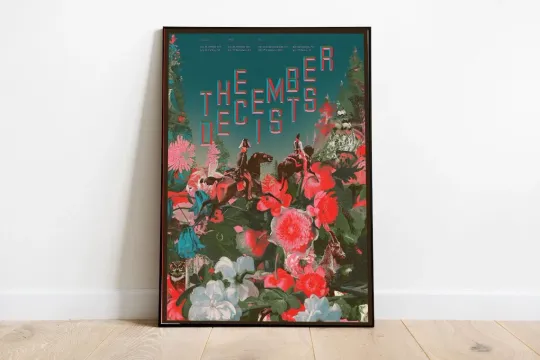 Discover The Decemberists Summer Tour 2025 Poster