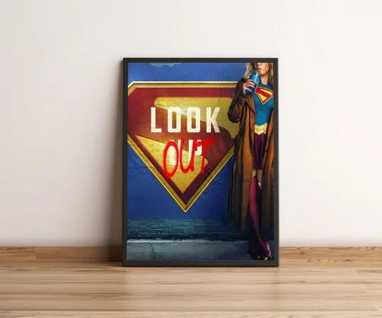 Discover Supergirl 2026 Movie Poster – DC Comics Superhero Film Wall Art