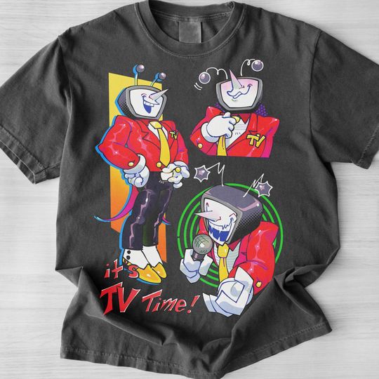 Discover Tenna Deltarune Meme Shirt, Its TV Time Quote Tee, Funny Gamer T-Shirt