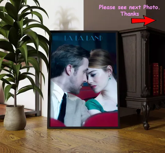 Discover La La Land Ryan Gosling Poster, fan gift