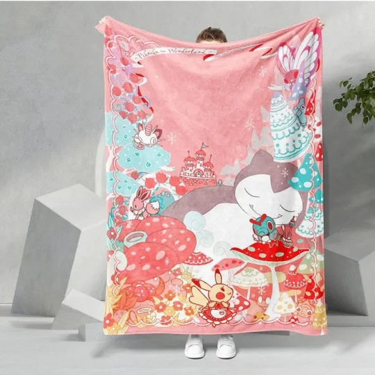 Discover Usa Made Personalized Sn Lax In Wonderland Blanket Custom Sn Lax Blanket
