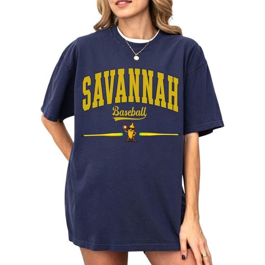 Discover Savannah Baseball Shirt,Cute Trendy Savannah Baseball Game Day Tee Shirt