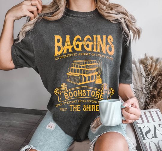 Discover Baggins Bookstore shirt