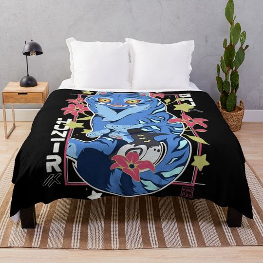 Discover Films 2025 Animated Kpop Logo Fan Musical Throw Blanket