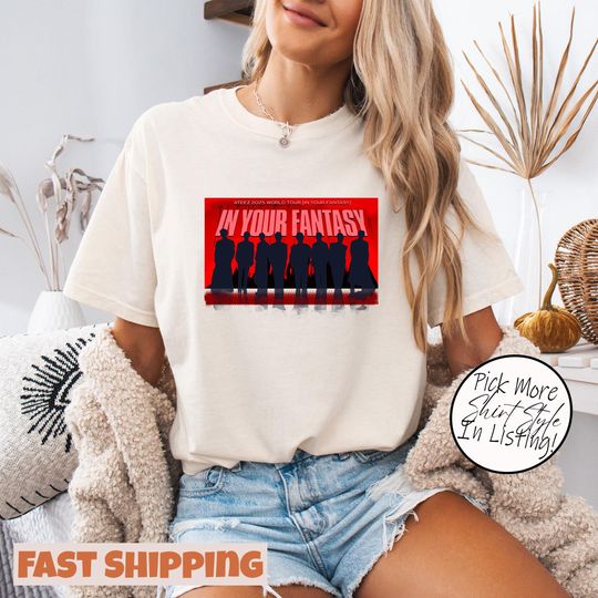Discover Ateez 2025 World Tour in Your Fantasy Shirt, Ateez World Tour 2025 Shirt, In Your Fantasy, ATEEZ Golden Hour Part