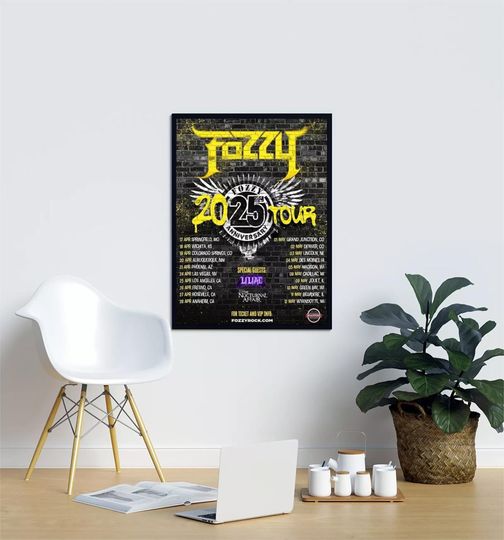Discover Fozzy - Tour 2025  wall decor poster