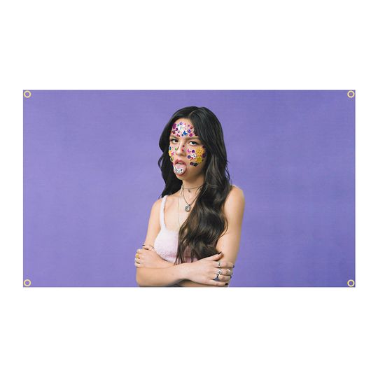 Discover 90X150CM Olivia Sour Drivers License Rodrigos Music Art Flag Tapestry