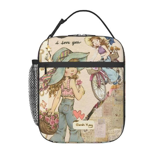 Discover Sarah Key Thermal Insulated Lunch Bag