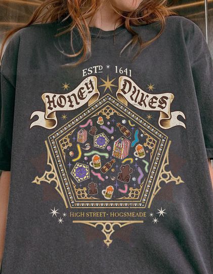 Discover Honey Dukes Shirt, Wizard Shop Shirts, Wizard School Fandom Shirt