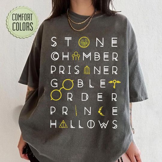 Discover Stone Chamber Prisoner Goblet Order Prince Hallows Shirt