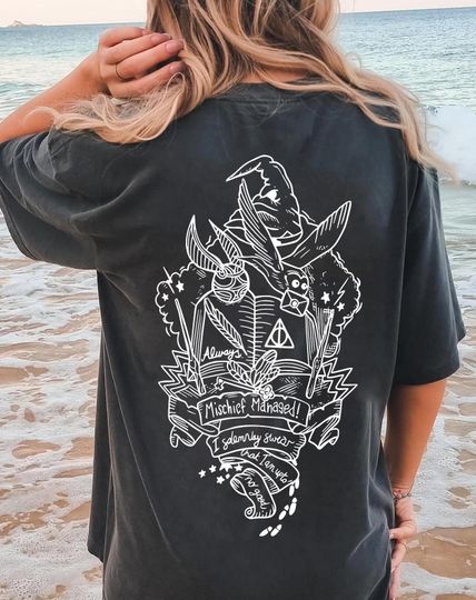 Discover Mischief Managed Shirt, I Solemnly Swear That I am Upto No Good Shirt