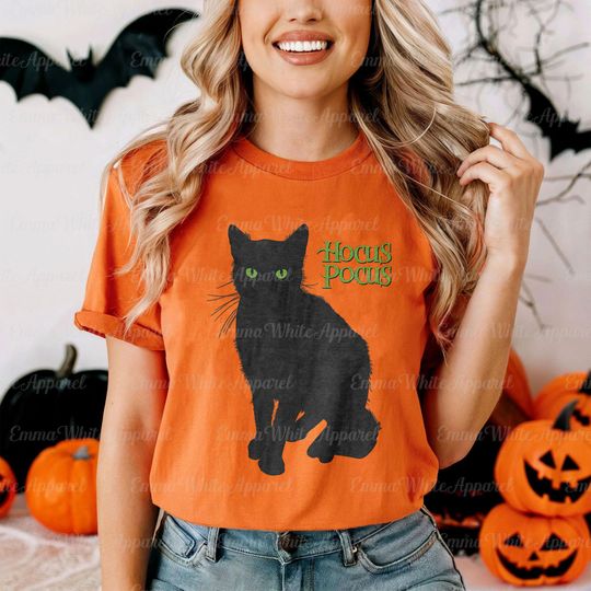 Discover Hocus Pocus Thakery Binx Halloween Shirt, Disneyyy Halloween Witchy Shirt, Happy Halloween Family Shirt, Disneyyy Bad Witch Shirt, TGSC862
