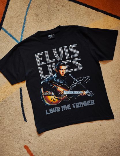 Discover Vintage Elvis Presley T-Shirt, Rock Chang Retro Music 1990s-2000s Merch