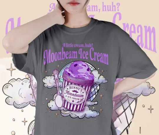 Discover Tour Mr Electric 2025 Moonbeam Ice Cream America Concert T-Shirt