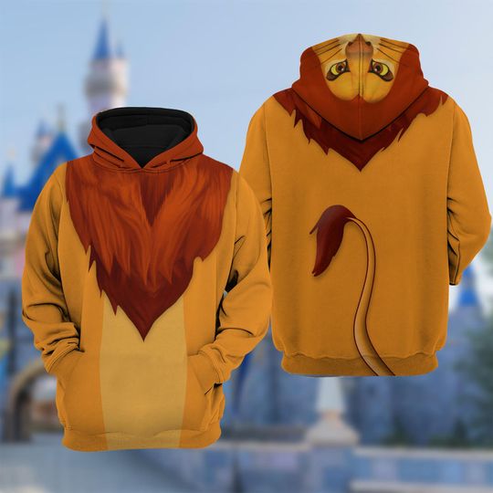 Discover Disneyyy Mufasa King Pride Lands Costume Hoodie, Mufasa Lion King Cosplay Costume Shirt, Lion King Cosplay Tee, Halloween All Over Print Tee