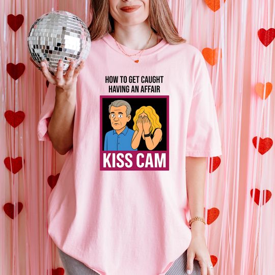 Discover Coldplays Kiss Cam Caught Cheating Shirt, Viral Concert Affair Meme Shirt