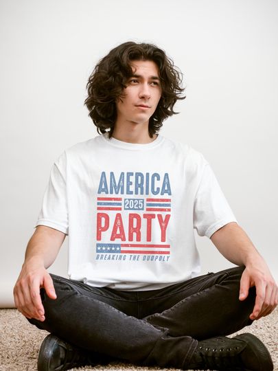 Discover America Party 2025 Shirt Funny Gift, Musk New America Party Tee