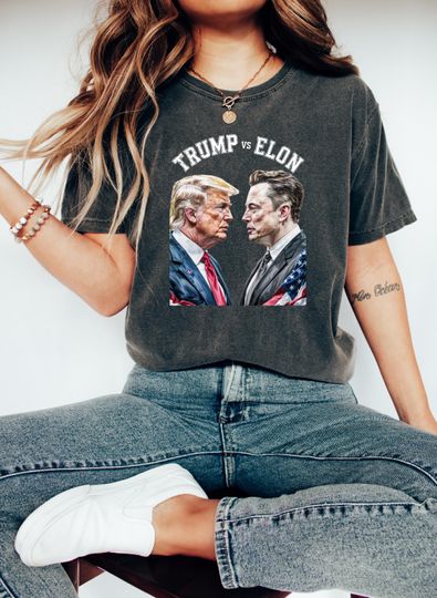 Discover Trump Vs Elon Shirt, Elon Shirts, Trump Shirts, Billion Dollar Fight