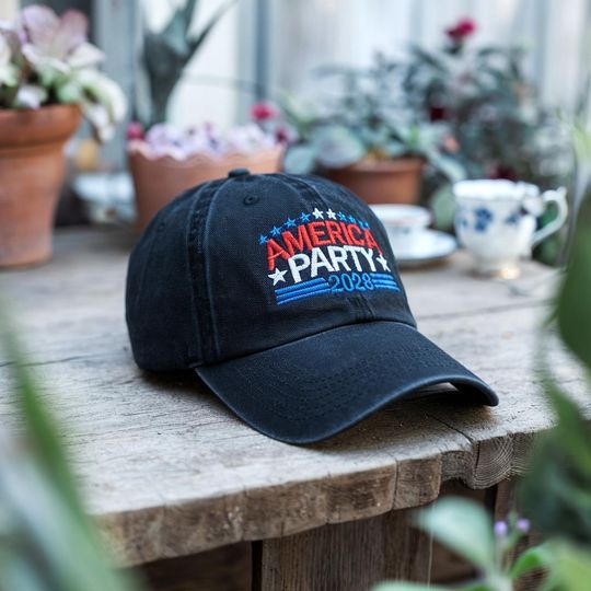 Discover America Party Hat, Elon Musk New Anti Trump Anti MAGA Anti Democrat Hat