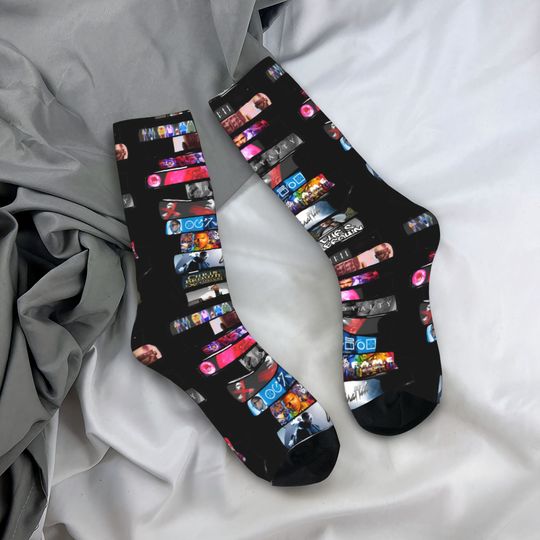 Discover Women Men Socks Rapper Chris Brown I Love Breezy Bowl XX Tour  2025 Breezy Bowl XX